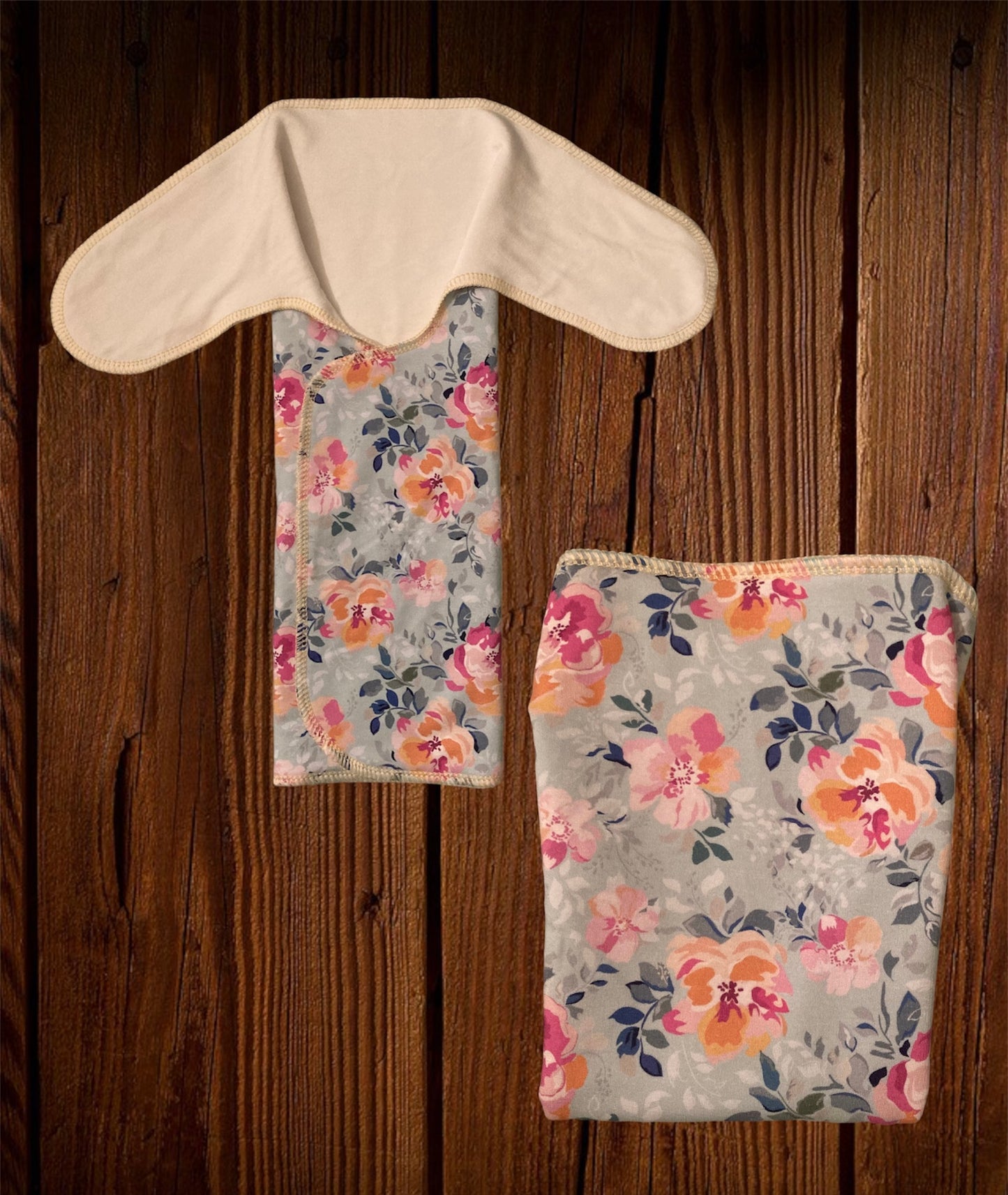 Printed Stretchy Preflat - Fresh Floral